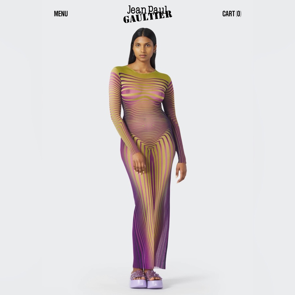 Jean Paul Gaultier - Flower Collection Dress